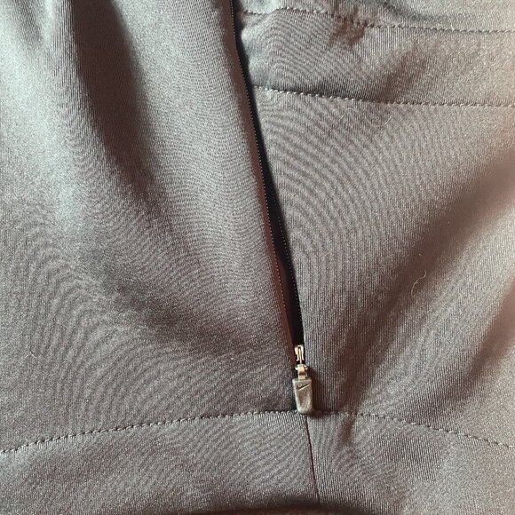 Nike Size XS Women Black Athletic DriFit Full Zip Short Sleeve Track Jacket EUC - Picture 7 of 13